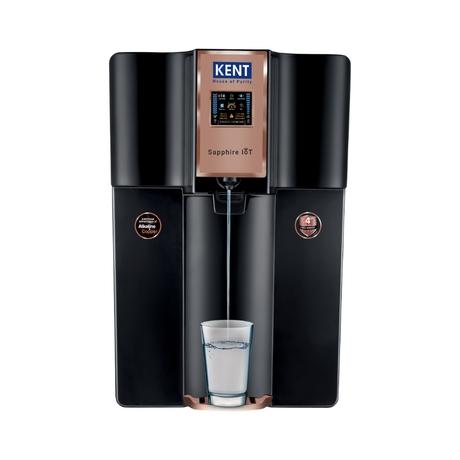 Kent Sapphire IoT 8 L RO+UV+UF+TDS Control+ Alkaline+Copper Water Purifier, Black-0