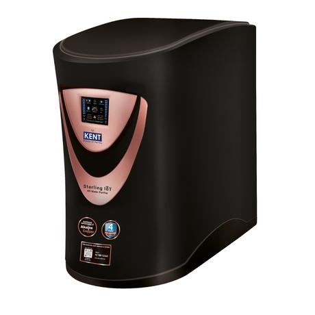Kent Sterling Iot 8 L RO+UF +UV + Alk+UTC Water Purifier, Black-4