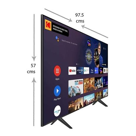 Kodak 108 cm (43 inch) Ultra HD (4K) LED Smart TV, 7XPRO Series 43UHDX7XPRO, Powerful 24 Watts Speaker, Multiple Connectivity Option-2