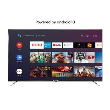 Kodak 164 cm (65 inch) Ultra HD (4K) Premium Android TV with Dolby Digital Plus and DTS TruSurround, CA Series 65CA0101-0