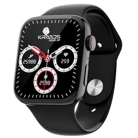 Kratos SW15 Smartwatch, 4.69 cm (1.85 inch) HD Display, Bluetooth Calling, IP67 Water Resistant, Long Battery Life, 25+ Sport Modes, SpO2 & Health Monitoring, Smart Watch with 200+ Watch Faces-5
