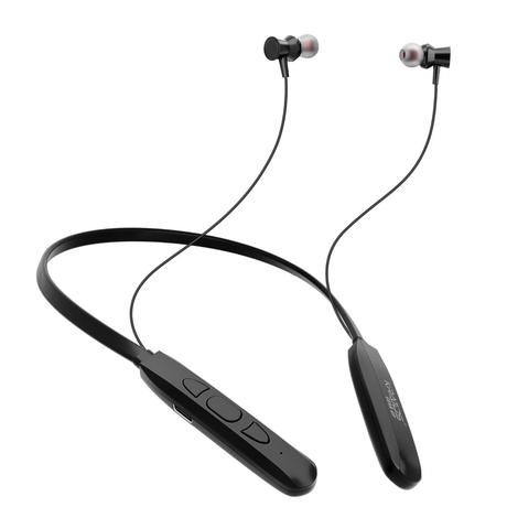 Kratos Impulse pro Bluetooth Neckband with 13 mm Drivers, Rich Music Experience, 30 Hours Playtime, Type C Fast Charging, Voice Assistant and IPX4 Water Resistant, Black-0