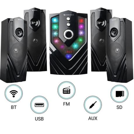 Buy Zebronics Zeb-Samba Bluetooth Multimedia Speaker With