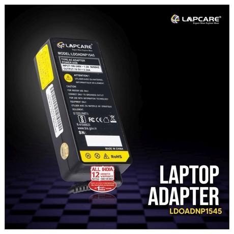 Lapcare LDOADNP1545 Laptop Adapter Designed for Dell 19.5V 3.34A 65 Watt (YD637)-1