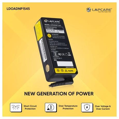 Lapcare LDOADNP1545 Laptop Adapter Designed for Dell 19.5V 3.34A 65 Watt (YD637)-3