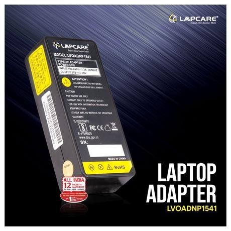 Lapcare LVOADNP1541 Laptop Adapter Designed for IBM 20V 3.25A 65 Watt with 7.9 x 5.5 mm Connector-1