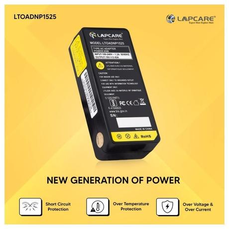 Lapcare LTOADNP1525 Laptop Adapter Designed for Toshiba 19V 3.42 65 Watt with 5.5 x 2.5 mm Connector-3
