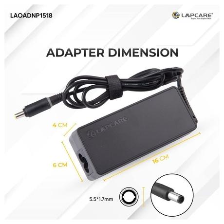 Lapcare LAOADNP1518 Laptop Adapter Designed for Acer 19.5V 3.42A 65 Watt with 5.5 x 1.7 mm Connector-1