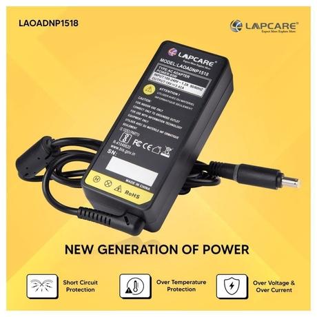 Lapcare LAOADNP1518 Laptop Adapter Designed for Acer 19.5V 3.42A 65 Watt with 5.5 x 1.7 mm Connector-2