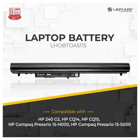 Lapcare 4-Cell 2000 mAh 14.4V Laptop Battery Designed for HP OA04 (LHOBTOA5115)-1