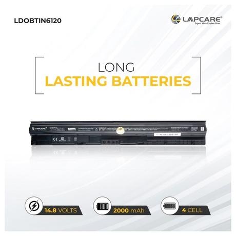Lapcare 4-Cell 2000 mAh 14.8V Laptop Battery Designed for Dell 3451 4C 78V9D (LDOBTIN6120)-3