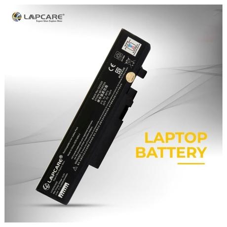 Lapcare LVOBT6C3432 6-Cell 4000mAh Laptop Battery, Black-1
