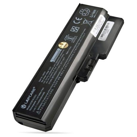 Lapcare LVOBT6C2023 6-Cell 4000mAh Laptop Battery, Black-0