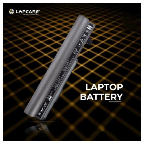 Lapcare LVOBT6C1642 6-Cell 4000mAh Laptop Battery, Black-1