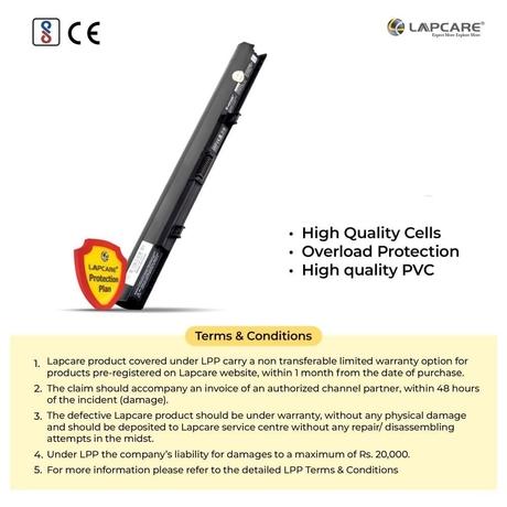 Lapcare LTPBTPA5806 4-Cell 2000mAh Laptop Battery, Black-3