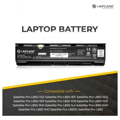 Lapcare LTOBTOS4486 R 6-Cell 4000mAh Laptop Battery, Black-4
