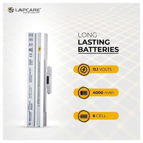 Lapcare LSOBTSI2313 6-Cell 4000mAh Laptop Battery, Silver-1
