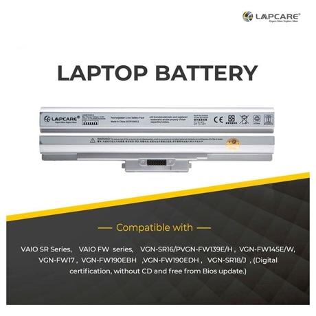Lapcare LSOBTSI2313 6-Cell 4000mAh Laptop Battery, Silver-3