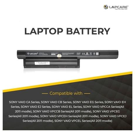 Lapcare LSOBT6C3540 6-Cell 4000mAh Laptop Battery, Black-3