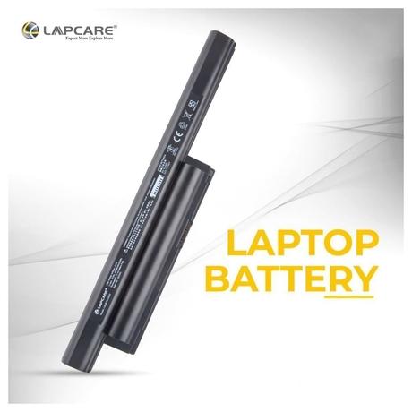 Lapcare LSOBT6C2423 6-Cell 4000mAh Laptop Battery, Black-1
