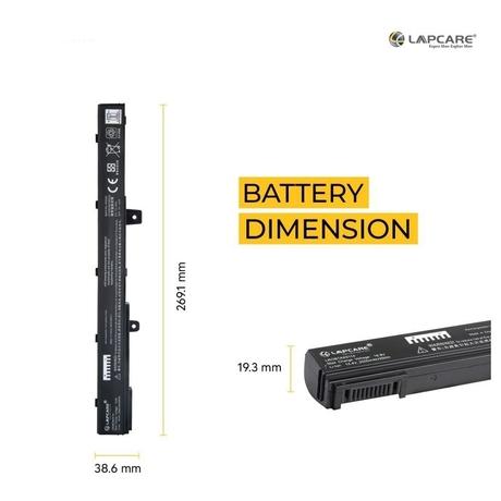 Lapcare LROBTAX5114 4-Cell 2000mAh Laptop Battery, Black-3