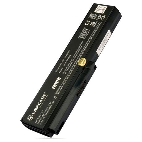 Lapcare LROBT6C1722 6-Cell 4000mAh Laptop Battery, Black-0