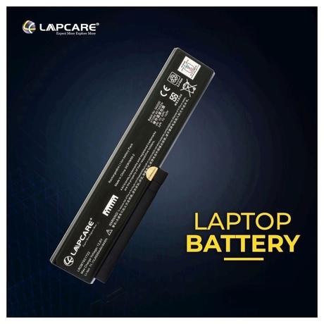 Lapcare LROBT6C1722 6-Cell 4000mAh Laptop Battery, Black-1