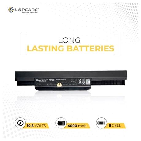 Lapcare LROB6C3539 6-Cell 4000mAh Laptop Battery, Black-3
