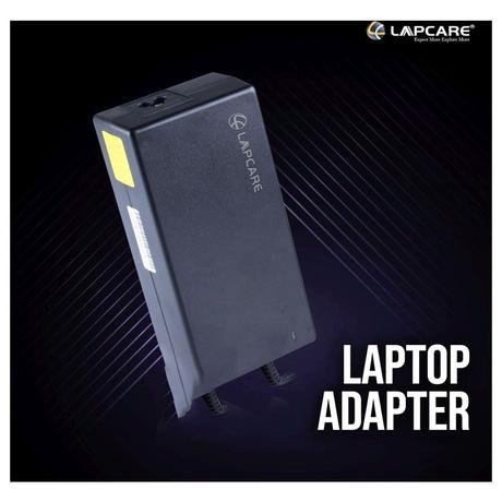 Lapcare LOADWV7345 Laptop Power Adapter with Over Current Protection, Black-1