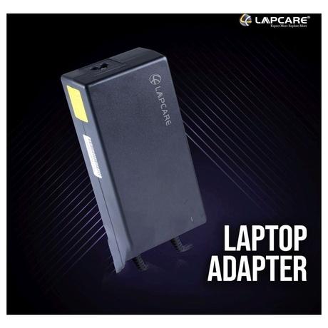 Lapcare LOADWV7345 Laptop Power Adapter with Over Current Protection, Black-1