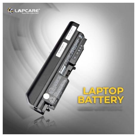 Lapcare LIOBT6C1645 6-Cell 4000mAh Laptop Battery, Black-1