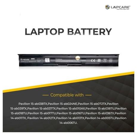 Lapcare LHOBTPV6112 4-Cell 2000mAh Laptop Battery, Black-3
