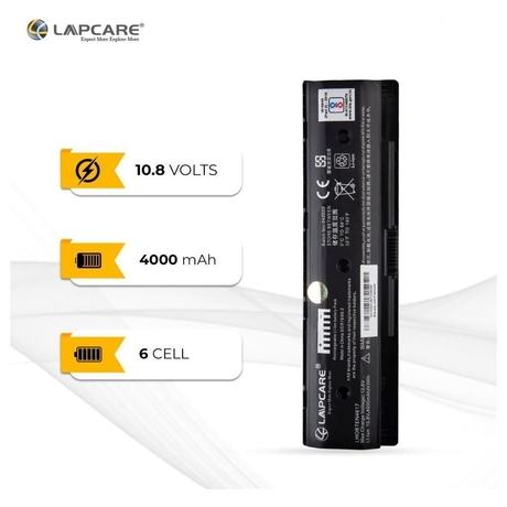 Lapcare LHOBTEN4617 6-Cell 4000mAh Laptop Battery, Black-2