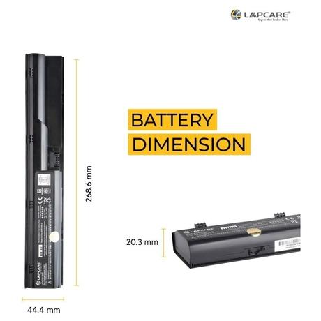 Lapcare LHOBT6C3889 6-Cell 4000mAh Laptop Battery, Black-3