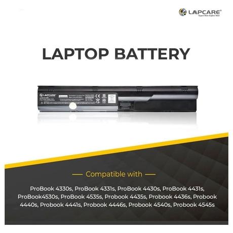Lapcare LHOBT6C3889 6-Cell 4000mAh Laptop Battery, Black-4