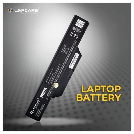 Lapcare LHOBT6C1600 6-Cell 4000mAh Laptop Battery, Black-1