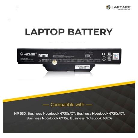 Lapcare LHOBT6C1600 6-Cell 4000mAh Laptop Battery, Black-3