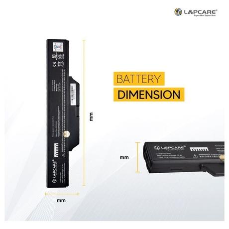 Lapcare LHOBT6C1600 6-Cell 4000mAh Laptop Battery, Black-5