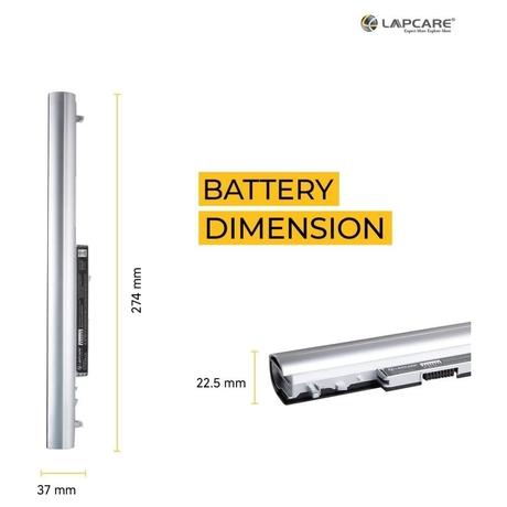 Lapcare LHOBT4C5312 4-Cell 2000mAh Laptop Battery, Black-3