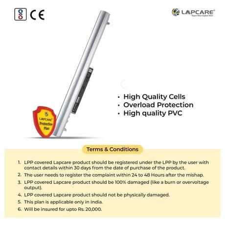 Lapcare LHOBT4C5312 4-Cell 2000mAh Laptop Battery, Black-5