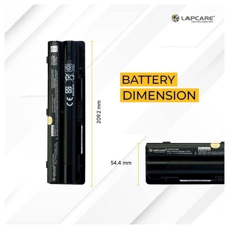 Lapcare LDOBTXP4485 6-Cell 4000mAh Laptop Battery, Black-2