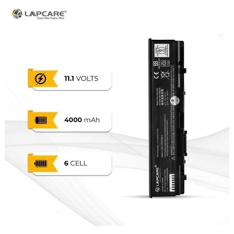 Lapcare LDOBTST4484 6-Cell 4000mAh Laptop Battery, Black-2