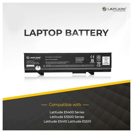 Lapcare LDOBTMT2153 6-Cell 4000mAh Laptop Battery, Black-4