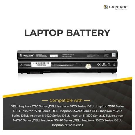 Lapcare LDOBT6C5595 4000mAh 6-Cell Laptop Battery, Black-4