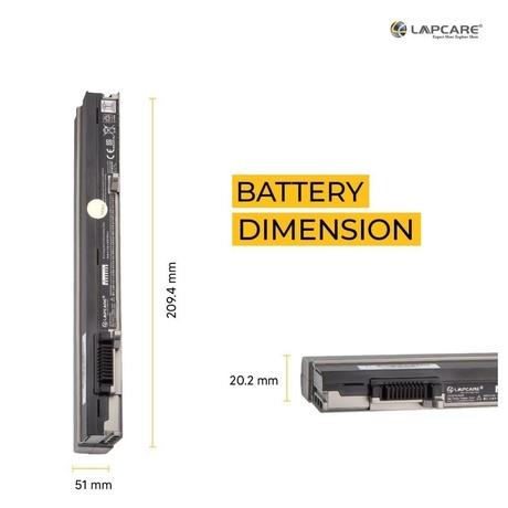 Lapcare LDOBT6C4483 4000mAh 6-Cell Laptop Battery, Black-3