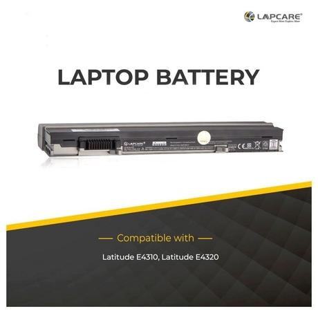 Lapcare LDOBT6C4483 4000mAh 6-Cell Laptop Battery, Black-4