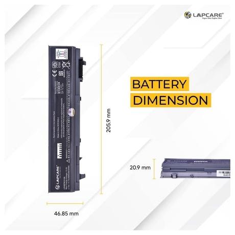 Lapcare LDOBT6C2156 4000mAh 6-Cell Laptop Battery, Black-2