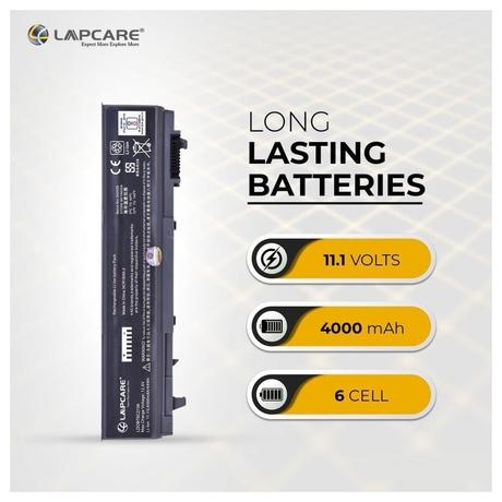 Lapcare LDOBT6C2156 4000mAh 6-Cell Laptop Battery, Black-3