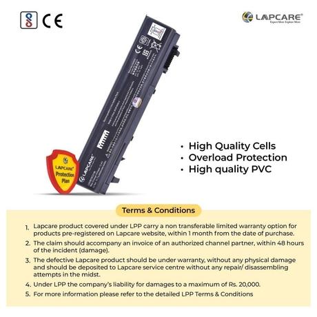 Lapcare LDOBT6C2156 4000mAh 6-Cell Laptop Battery, Black-5