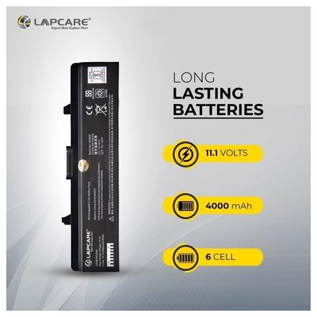 Lapcare LDOBT6C2045 4000mAh 6-Cell Laptop Battery, Black-2